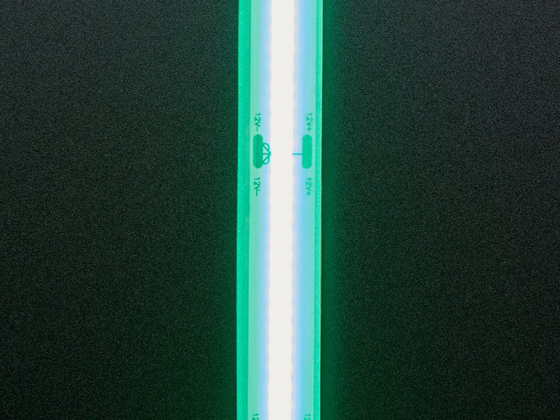 Flexible 12V LED Strip - 480 LEDs per meter - 1m long - Green