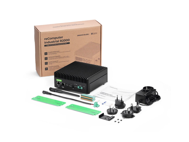 reComputer Industrial R2035-12 - The Most Reliable and Powerful Raspberry Pi Edge AI/IOT Controller