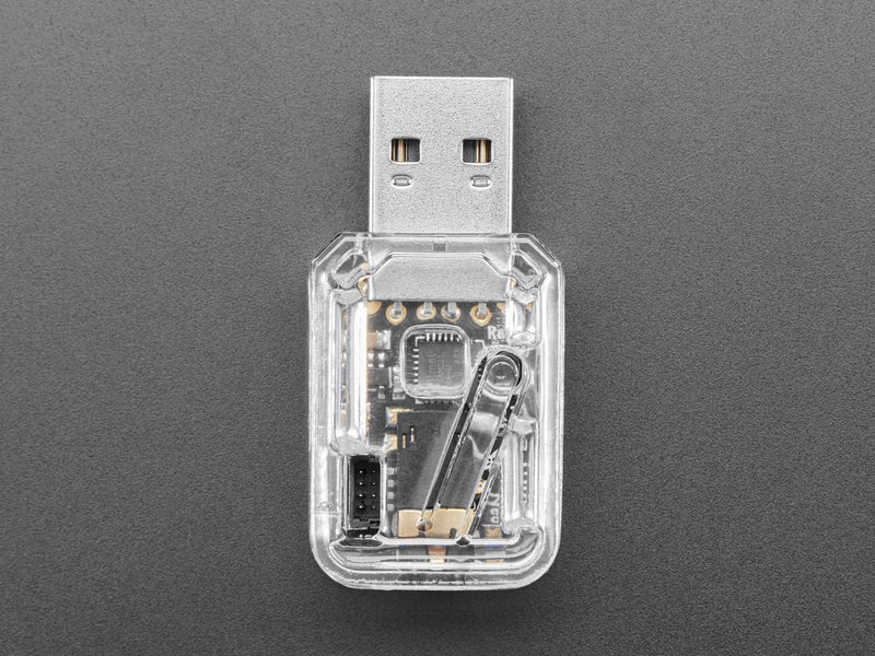 Clear Snap-on Enclosure for Adafruit TRRS Trinkey