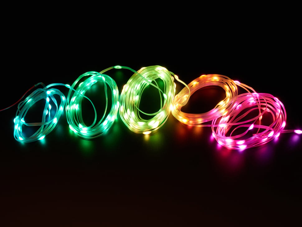 Buy Adafruit NeoPixel Pebble / Seed LED Strand - 150 LEDs - 4