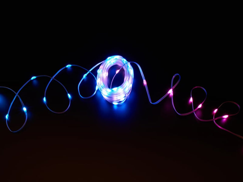 Adafruit NeoPixel Pebble / Seed LED Strand - 100 LEDs - 4" Pitch