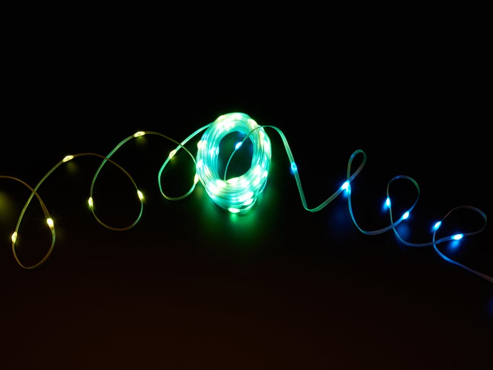 Buy Adafruit NeoPixel Pebble / Seed LED Strand - 100 LEDs - 4