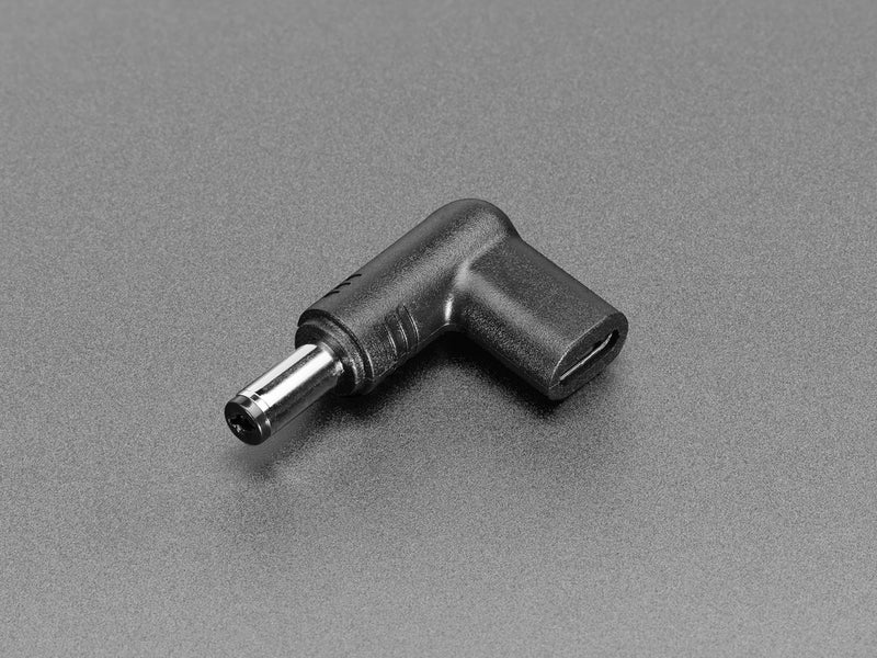 USB Type C PD to 5.5mm/2.1mm Barrel Jack Adapter - 20V