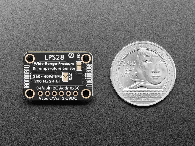 Adafruit LPS28 (LPS28DFW) Pressure Sensor - STEMMA QT / Qwiic