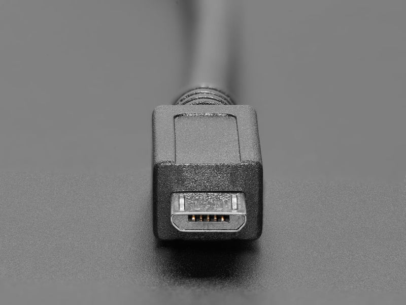 USB Micro B Small Round Panel Mount Extension USB Cable
