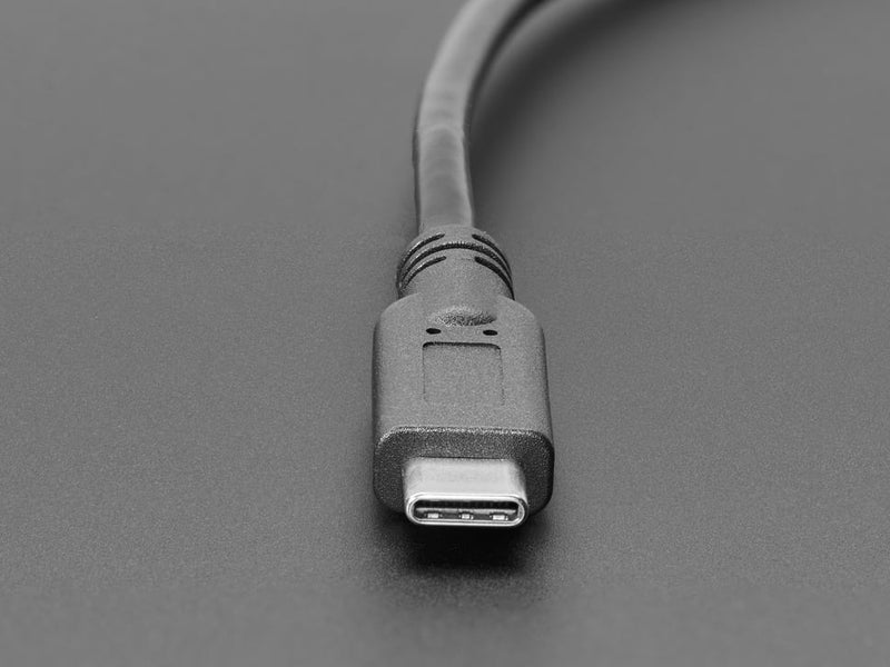 USB C Small Round Panel Mount Extension Cable
