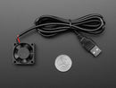 5V Square USB Fan - 3 cm