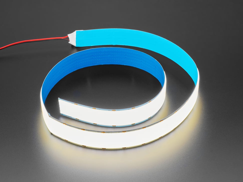Buy Ultra Flexible LED Ribbon Strip - 30mm Wide - 1 Meter long ADA6127 ...