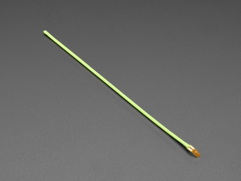 Single ended nOOds - 128mm long Flexible LED Filament - Green 3V