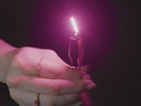 Single-Ended Flexible LED Filament - 3V 25mm long - Pink