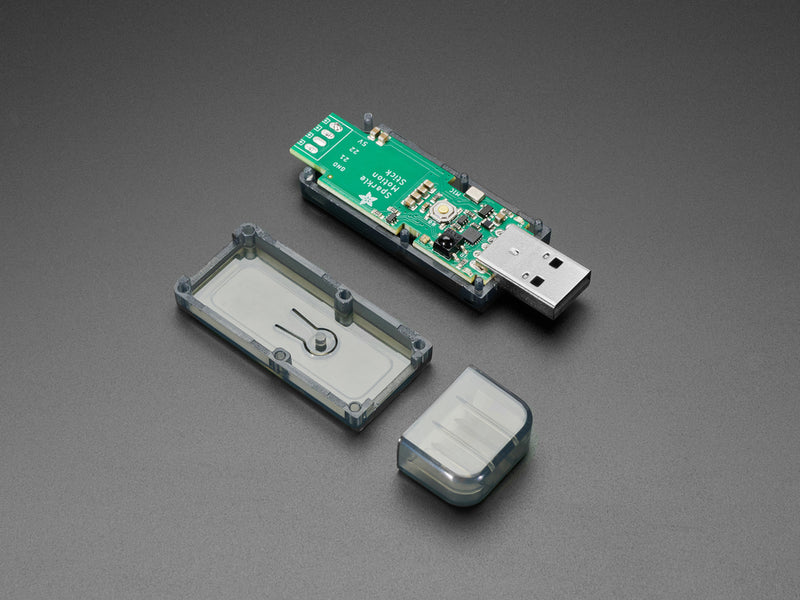 Snap-on Translucent USB Dongle Case - 48 x 22 x 12mm