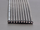 Silicone Cover Stranded-Core Ribbon Cable - 10 Wires - 22 AWG