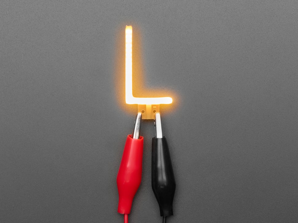 Buy Alphabet LED Filament - Warm White Letter 