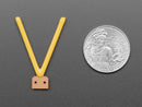 Alphabet LED Filament - Warm White Letter "V"