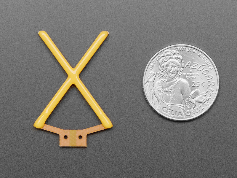 Alphabet LED Filament - Warm White Letter "X"