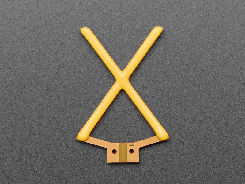 Alphabet LED Filament - Warm White Letter "X"