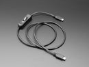 USB Type C Sync Data Cable with On-Off Switch - 1 meter long