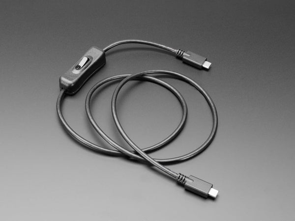 USB Type C Sync Data Cable with On-Off Switch - 1 meter long