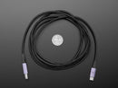 USB Type C 3.1 PD to 5.5mm Barrel Jack Cable - 28V 5A Output