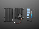 Aluminum Metal Heatsink Raspberry Pi 5 Case with Fan