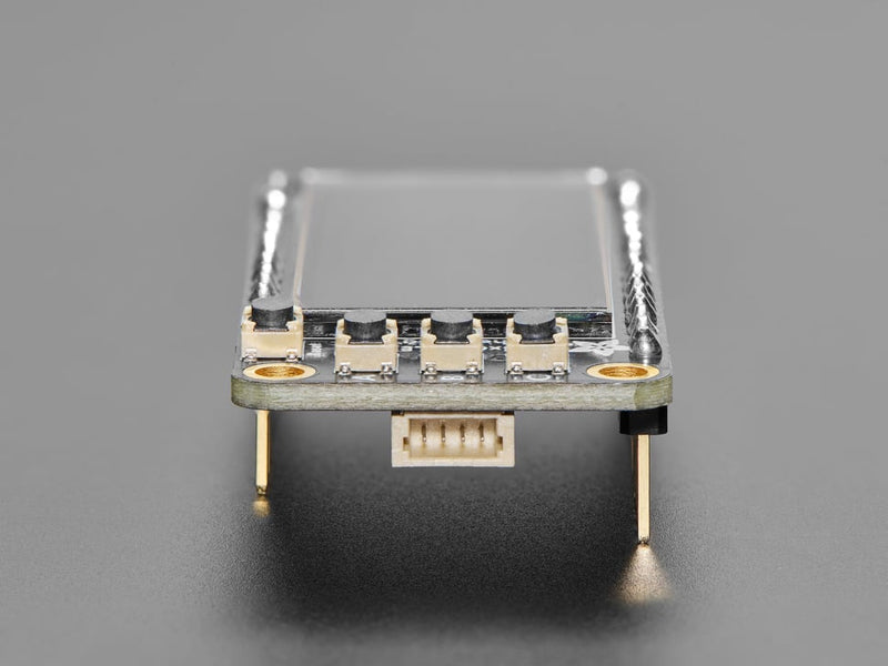 Assembled Adafruit FeatherWing OLED - 128x64 OLED Add-on
