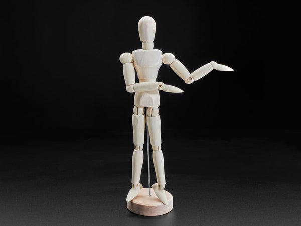 Posable Wooden Mannequin - 20cm