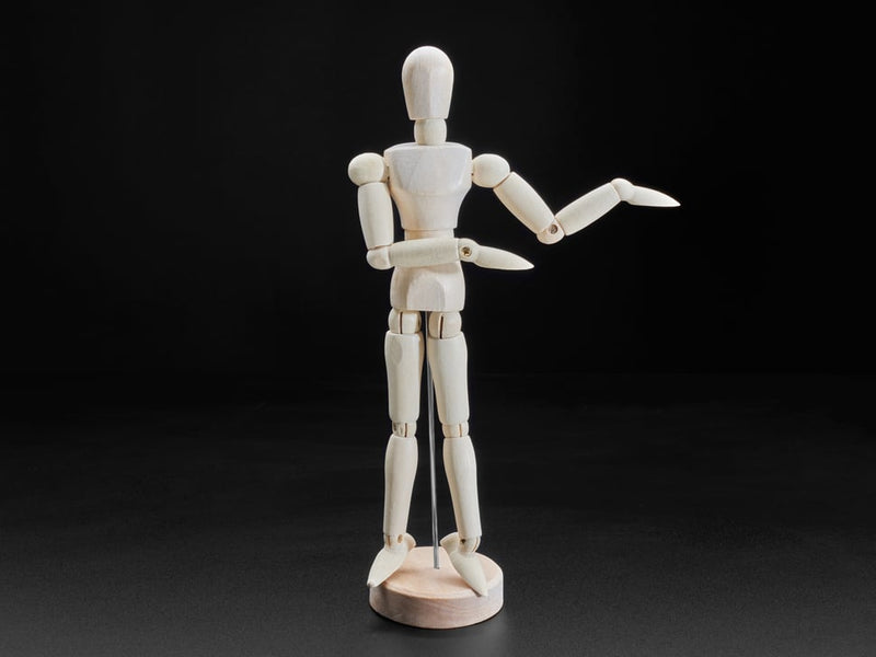 Posable Wooden Mannequin - 20cm