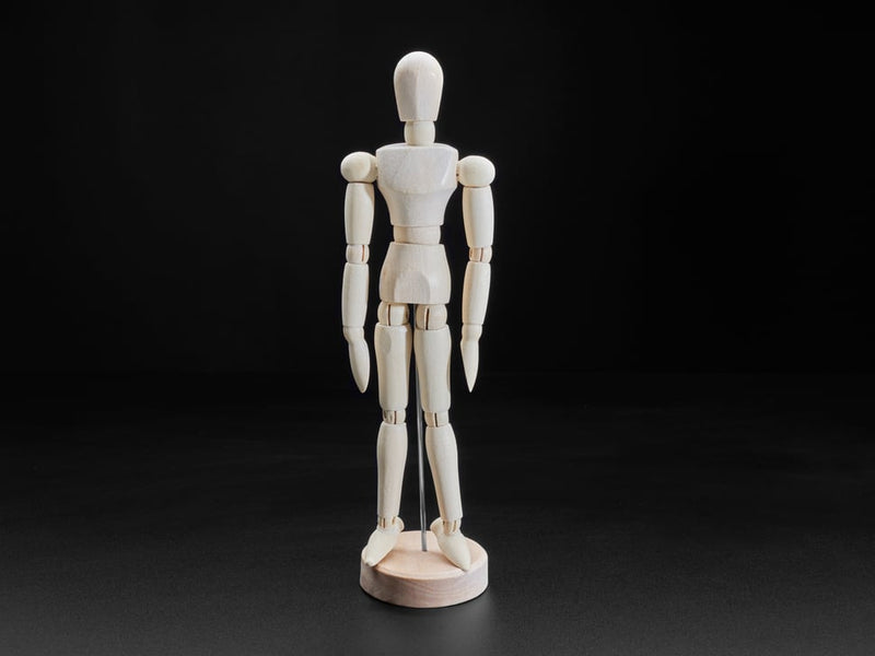 Posable Wooden Mannequin - 20cm