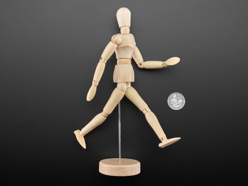Posable Wooden Mannequin - 20cm
