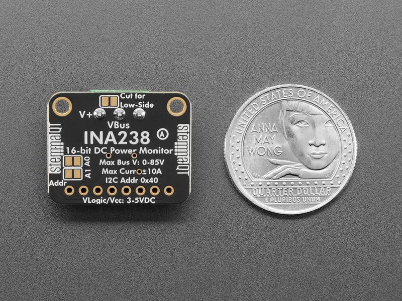 Adafruit INA238 DC Current Voltage Power Monitor