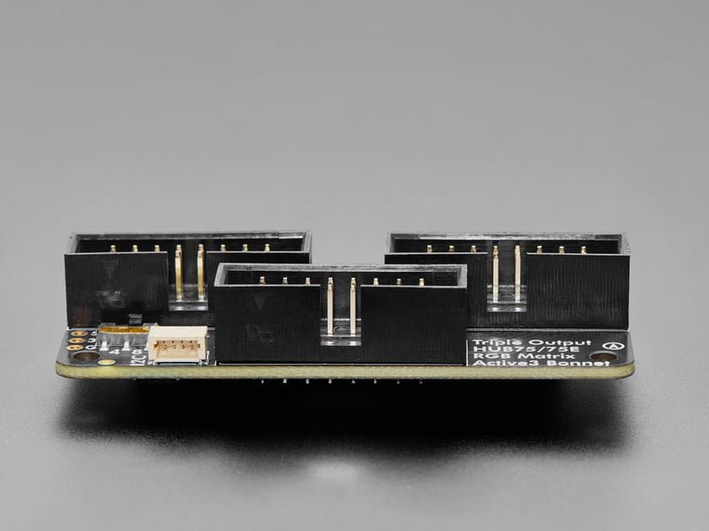 Adafruit Triple LED Matrix Bonnet for Raspberry Pi - For HUB75