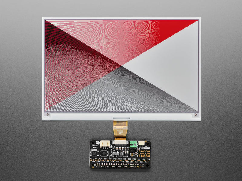 Adafruit E-Ink Bonnet for Raspberry Pi - 24-pin E-Paper Displays