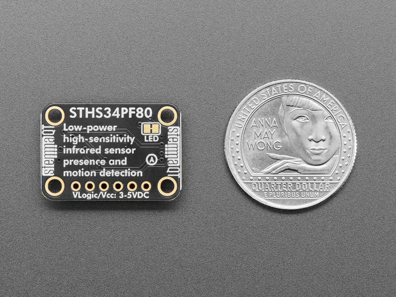 Adafruit STHS34PF80 IR Presence / Motion Sensor