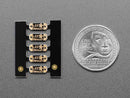 Adafruit LED Sequins - Cool White - Pack of 5