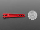 Machined Red Aluminum Servo Arm - 1.75" Long