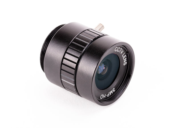 Raspberry Pi 6mm 3MP Wide Angle Camera Lens (CS-Mount)