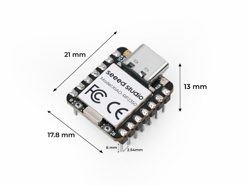 Seeed Studio XIAO RP2350 (Pre-Soldered)