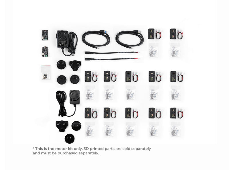 [New] SO-ARM101 Low-Cost AI Arm Servo Motor Kit Pro for LeRobot (Without 3D Printed Parts)
