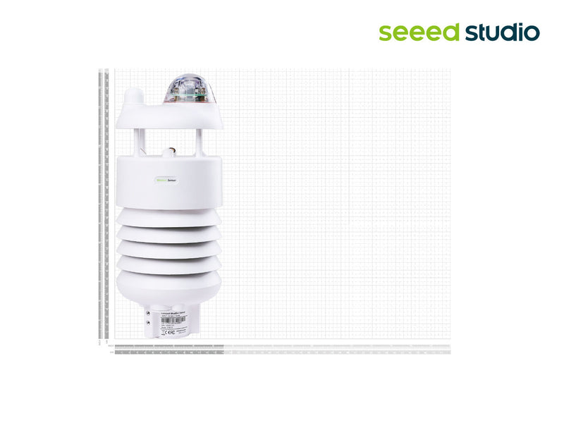 SenseCAP S700-B 7-in-1 Compact Weather Station with Station-Solar Radiation