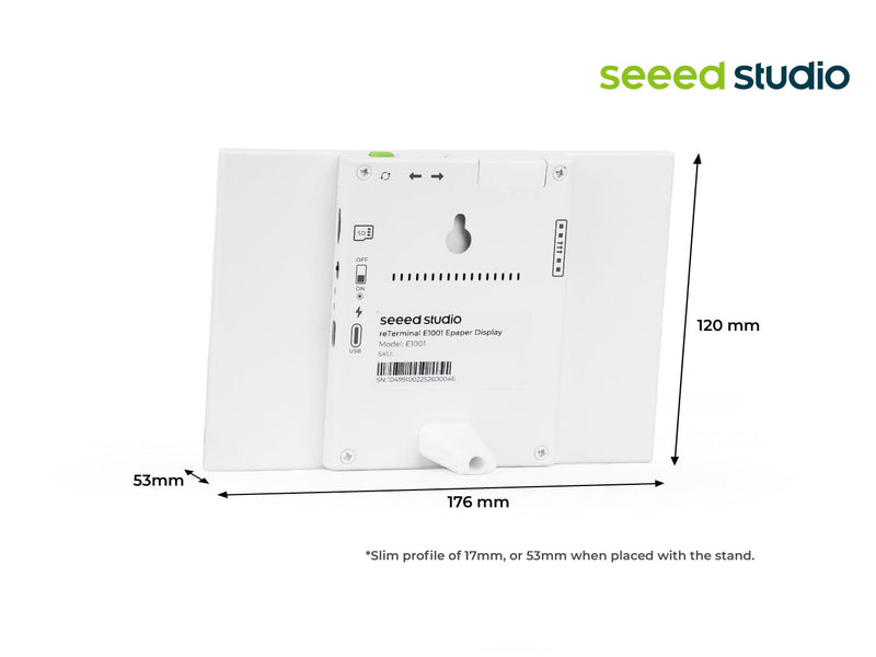 reTerminal E1001 Monochrome ePaper Display