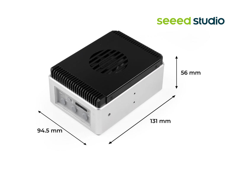 reComputer AI Industrial R2135-12 - Raspberry Pi Industrial Edge AI Computer, Based on Raspberry Pi CM5, Hailo-8 AI Acceleration 26TOPS | 16GB RAM, 32GB eMMC