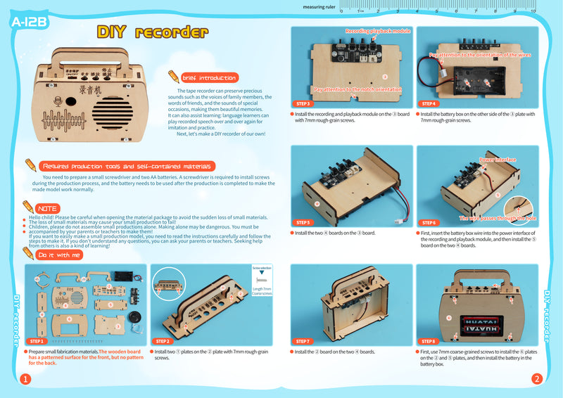 DIY - Recorder Kits for school