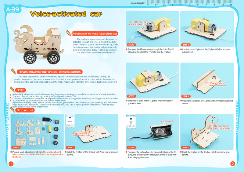 DIY - Voice-Activated Car Kits for school