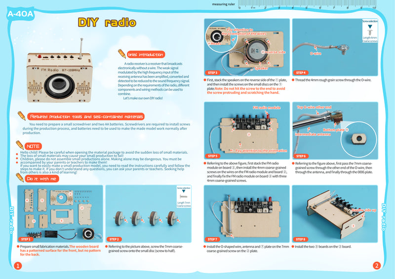 DIY - Radio Kits for school
