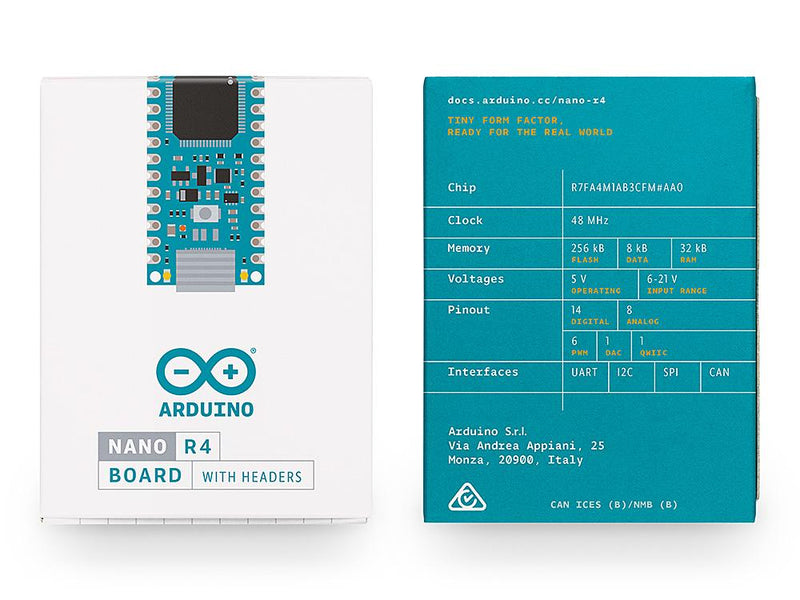 Arduino Nano R4 with headers