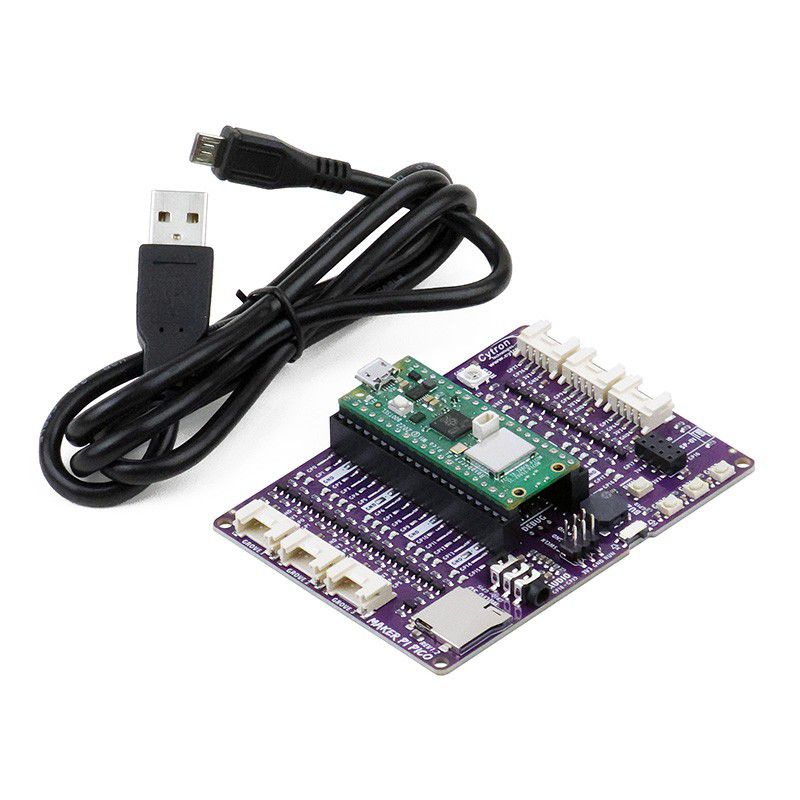 Maker Pi Pico Base with Pico 2 WH: Simplifying Pi Pico for Beginners