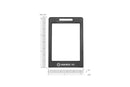 UNIHIKER M10 Screen Protector Plastic Case (Black)