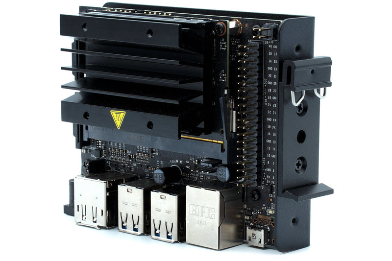 KKSB DIN Rail Clip Bracket for NVIDIA Jetson Nano, Orin, XAVIER NX