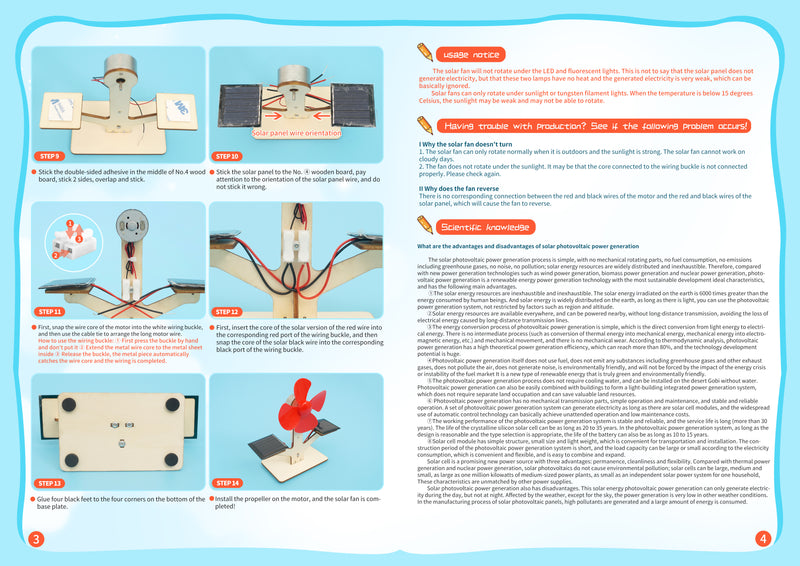 DIY - Solar Fan Kits for school