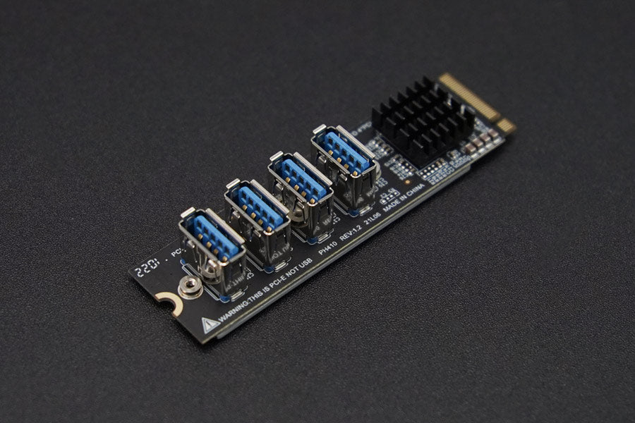 Buy M.2 M Key to PCIex4 Expansion Board DF-FIT0971 DFRobot